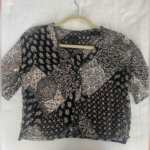 Top shop Button-up Top